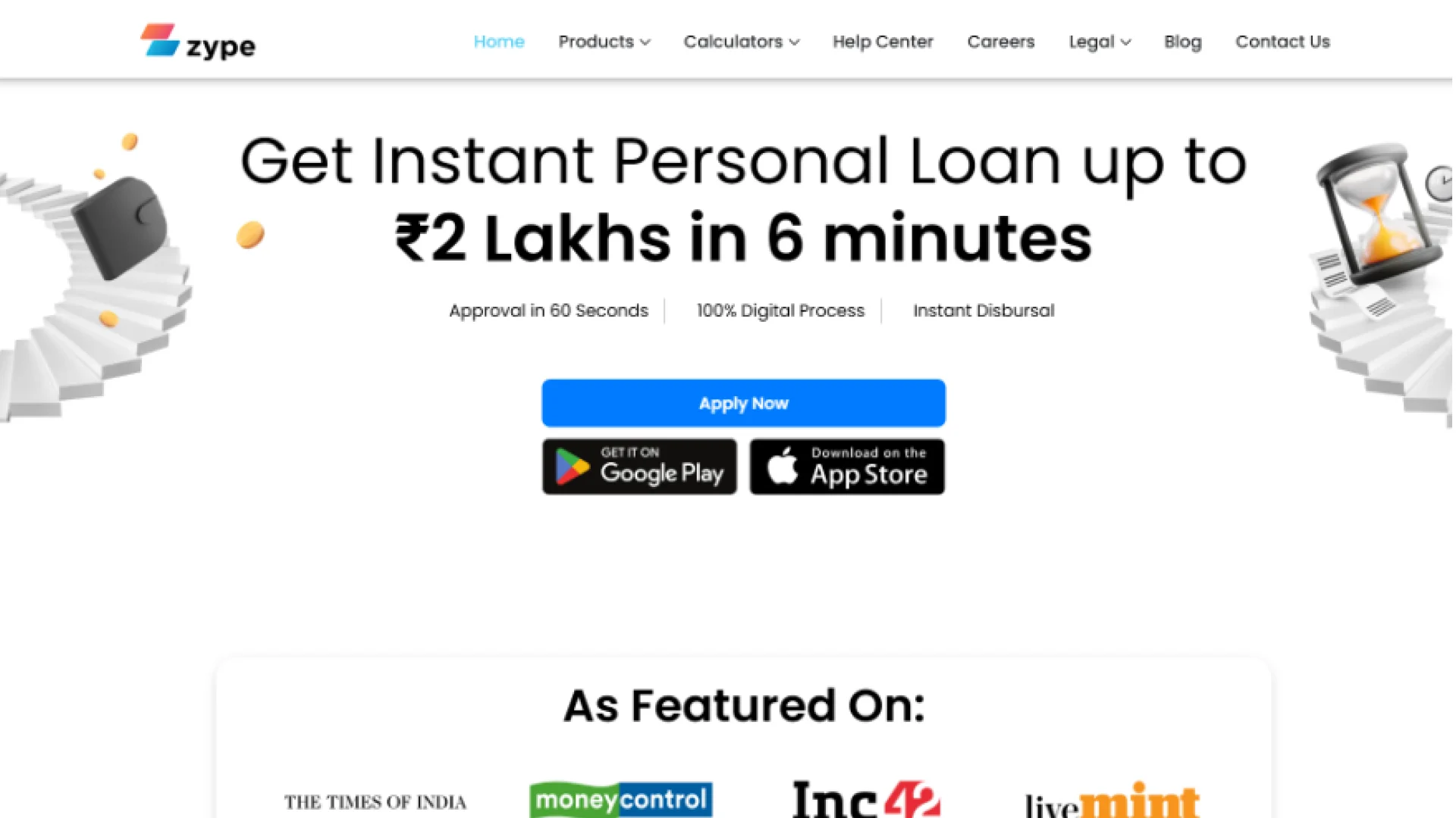 Fintech Company Website
